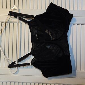 Torrid Lingerie Black Lace bra- 4